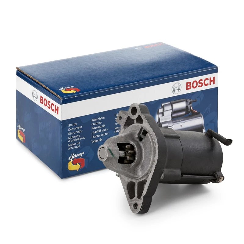 Image of Bosch 0 986 025 640 Starter motor 0,85kW, 12V, Number of Teeth: 8 Starter (2)