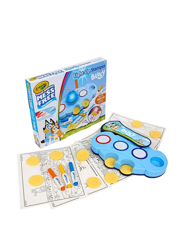 Image of Bluey|Crayola Crayola Bluey Wonder Stamper - Bluey Male RN13001