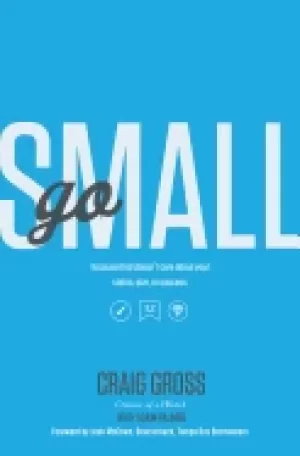 Image of go small because god doesnt care about your status size or success