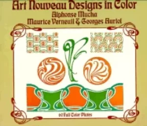 Image of art nouveau designs in color