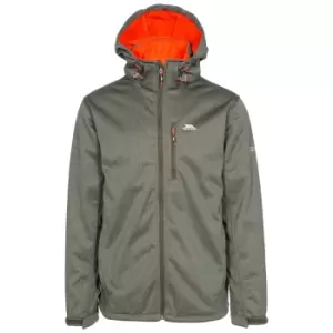 Image of Trespass Mens Maynard TP75 Softshell Jacket (XS) (Olive Marl)