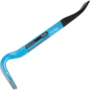 Image of 450mm Bent Nose Pry Crow Lever Bar Wrecking Puller Pulling Tool 18' - Bluespot