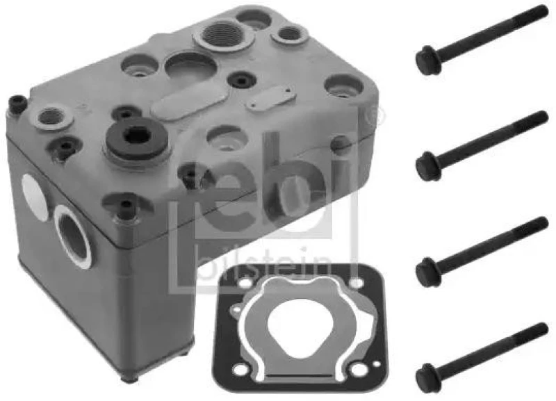 Image of FEBI BILSTEIN 100293 Cylinder Head, compressor Cylinder Head,compressor (333)