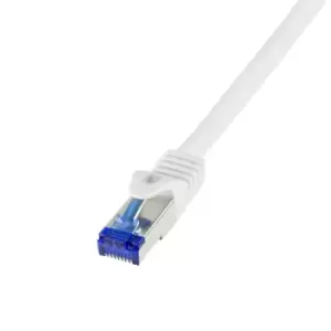 Image of LogiLink C6A021S networking cable White 0.5 m Cat6a S/FTP (S-STP)