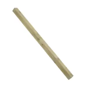 Image of Forest Garden Green 8ft Fence Post