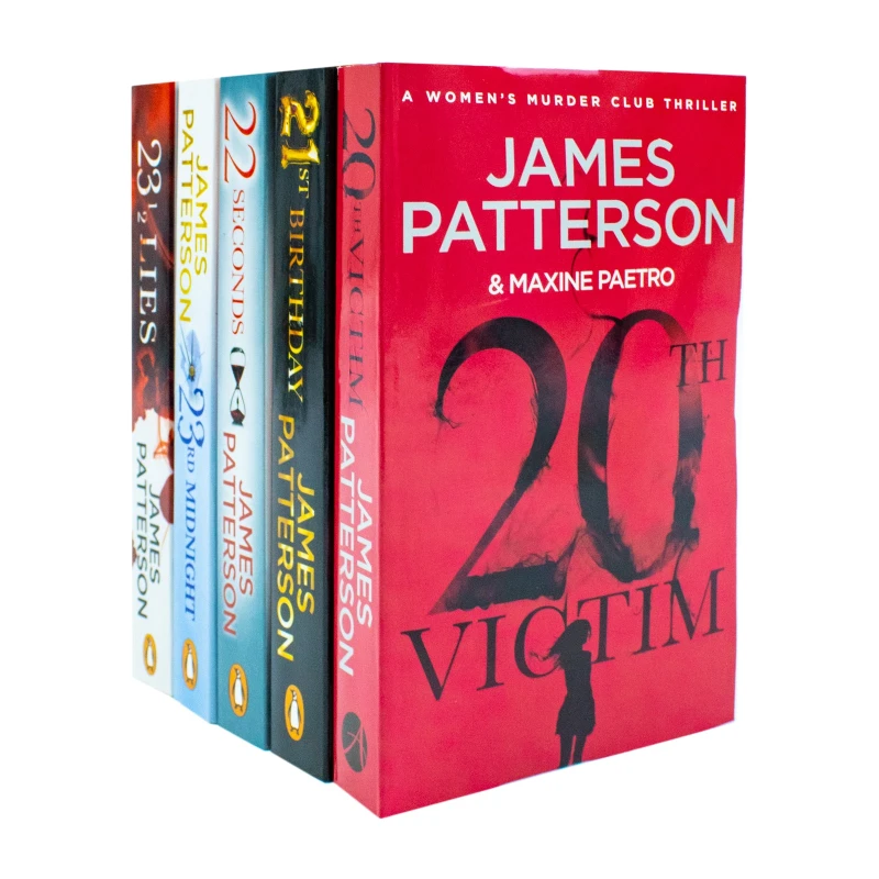Image of Womens Murder Club Series James Patterson 5 Books Collection Set James Patterson Books
