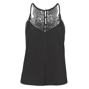 image of Vero Moda VMANA womens Vest top in Black - Sizes S,M,L,XS