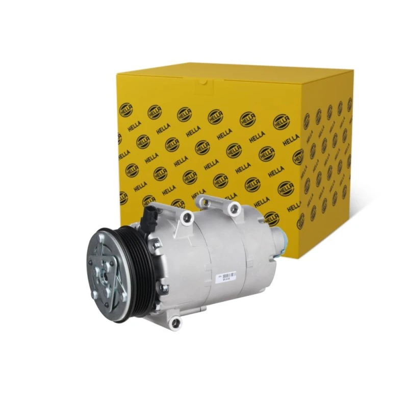 Image of HELLA Air conditioning compressor HELLA 8FK 366 201-621