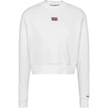 Image of Tommy Jeans Tiny Tommy Sweatshirt - White