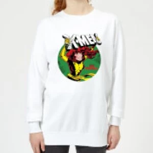 Image of X-Men Defeated By Dark Phoenix Womens Sweatshirt - White - XXL