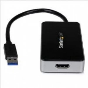 image of USB 3.0 to HDMI External Video Card Multi Monitor Adapter 1 Port USB Hub