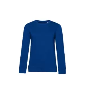 Image of B&C Womens/Ladies Organic Sweatshirt (XS) (Royal Blue)