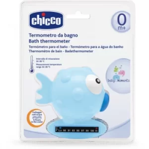 image of Chicco Baby Moments thermometer for Bath Blue 1 pc