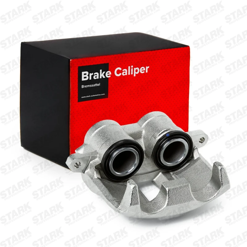 Image of STARK SKBC-0460412 Brake caliper Front Axle, without holder Cast Iron Brake Caliper (78)