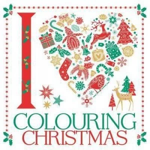 Image of I Heart Colouring Christmas by Lizzie Preston Paperback