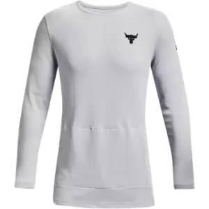 Image of Under Armour Project Rock Authentic T Shirt Mens - Grey
