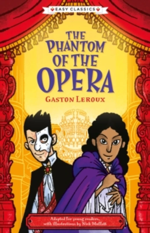 Image of Creepy Classics: The Phantom of the Opera (Easy Classics) Paperback / softback