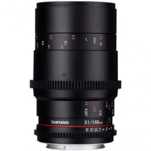 image of Samyang 100mm Macro T3.1 VDSLR - Canon