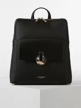Image of Luella Grey Luella Grey Penelope Laptop Nylon Backpack - Black, Women