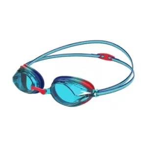 image of Speedo Vengeance Junior Mirror Goggles Red - Blue