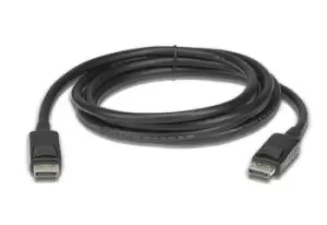 image of Aten 2L-7D02DP DisplayPort cable 2m Black