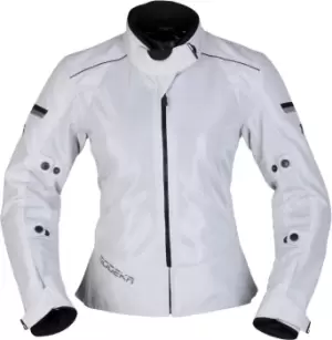 Image of Modeka Veo Air Women Motorcycle Textile Jacket, grey, Size 34, grey, Size 34 for Women