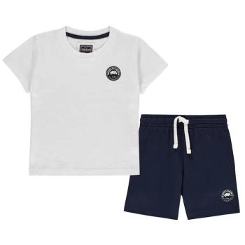 Image of SoulCal Signature Short Set Infant Boys - Blue/White