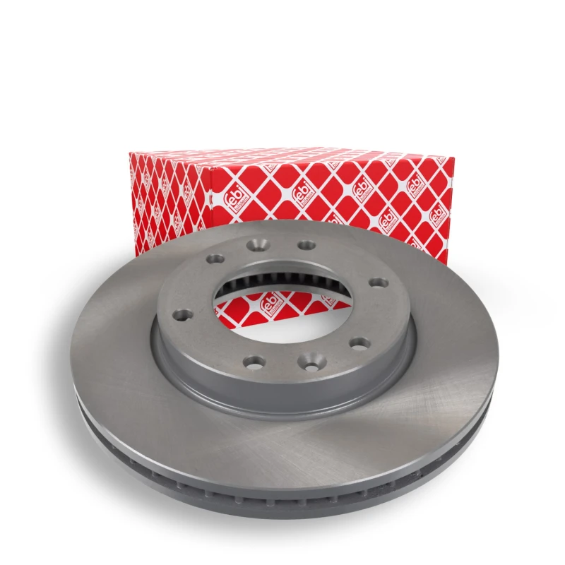 Image of FEBI BILSTEIN 108555 Brake disc Front Axle, internally vented, Coated Brake Disc (82)