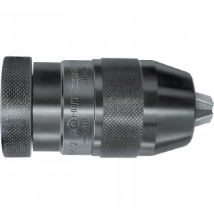 image of Rohm Supra Industrial Keyless Chuck 10mm 1/2" x 20unf Female