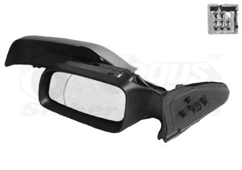 Image of VAN WEZEL Wing mirror VAN WEZEL 3742807