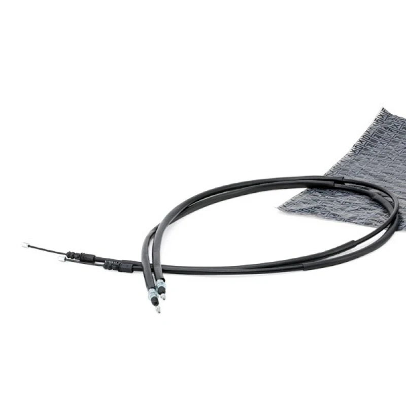 Image of RIDEX 124C0007 Brake Cable Right, 1643/1493+1700/1550mm Cable,parking brake (124)