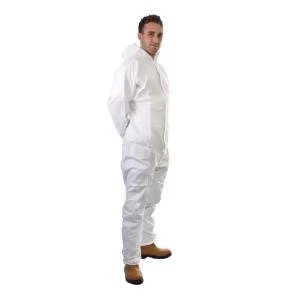 image of SuperTouch Small Supertex Plus Coverall Type 56 Protection White 17901