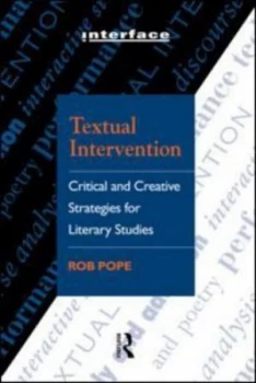 Image of Textual Intervention by Rob Pope Paperback