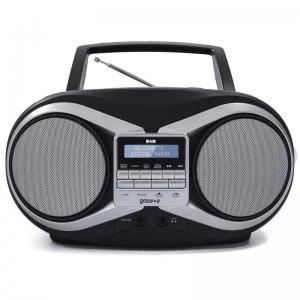 image of Groov-e Portable CD Player with DAB/FM Digital Radio