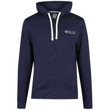 image of Jack Wills Pinebrook Zip Hoodie - Navy