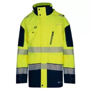 Image of Click Workwear Deltic Hi-vis Jacket Two-tone SY N 4XL