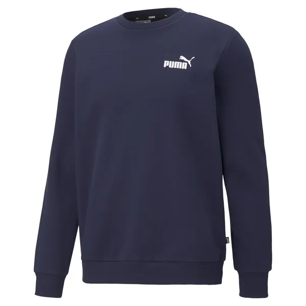 image of Puma Mens ESS Small Logo Crew Peacoat XSmall