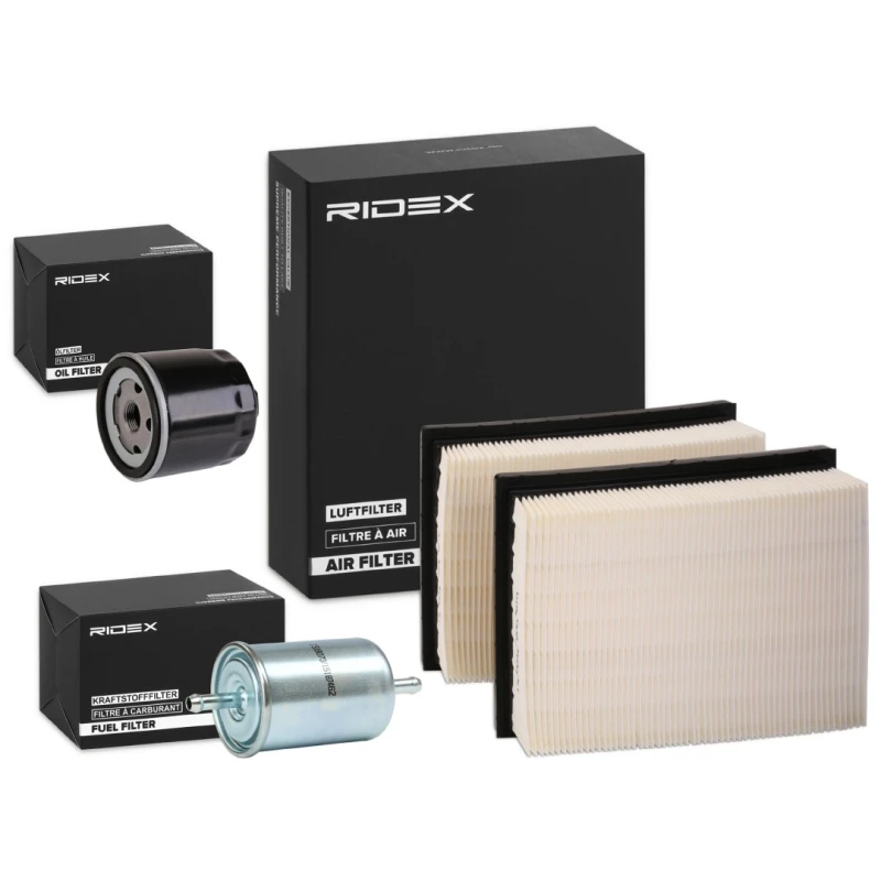 Image of RIDEX 4055F22884 Filter Set with air filter Filter Set (4055)