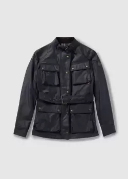 Image of Belstaff Womens Trialmaster Jacket In Black