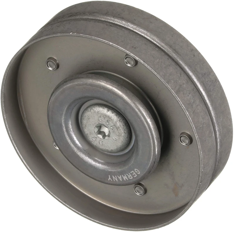 Image of GATES T36436 Idler Pulley Micro-V UNIQUE FIT Metal Deflection/Guide Pulley,v-ribbed belt (312)