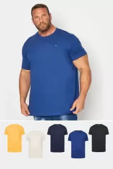 image of Mens 5 Pack T-Shirts