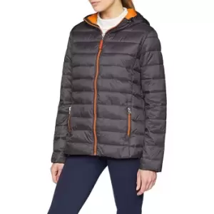 Image of Result Urban Mens Snowbird Hooded Jacket (XL) (Grey/Orange)