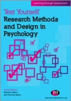 Image of Research Methods and Design in Psychology by Penney Upton Paperback
