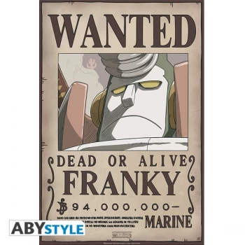 Image of One Piece - Wanted Franky New Small Poster