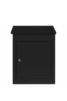 Black Anti-Theft Parcel Post Box