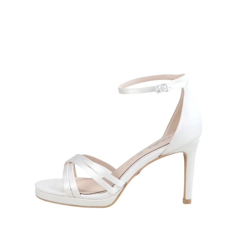Image of Buffalo Womens heel sandals Buffalo Xenia Blanc Female 39