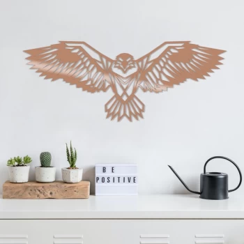 Image of Eagle3 - Copper Copper Decorative Metal Wall Accessory