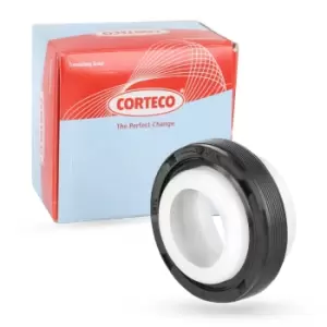 Image of CORTECO Crankshaft Seal VW,AUDI,FORD 20026412B 038103085,038103085B,038103085E Crankshaft Gasket,Shaft Seal, crankshaft 1215960,2M216700AA,MN980009