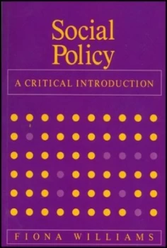 Image of Social Policy by Fiona Williams Book
