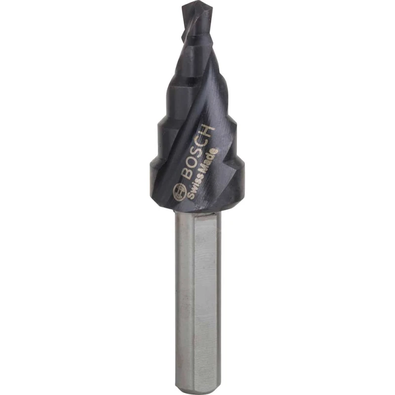 Image of Bosch HSS-AlTiN Step Drill Bit Diameter: 4mm - 12mm